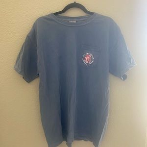 barstool sports comfort colors t-shirt (blue/grey)
